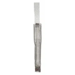 This stainless steel screen tube is used with adhesive anchors to ensure proper mixing and retention of epoxy in the hole. It has an overall length of 2 inches and is compatible with 1/4 inch adhesive anchors. Suitable for concrete and masonry applications.