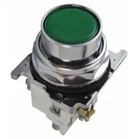 EATON Flush Push Button Operator: Non-Illuminated, Flush Profile, Metallic, 30 mm, 1NC (MPN 10250T103-51)