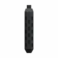 Concrete Vibrator Head: MXF370-2XC/MXF371-2XC, 14 in Overall Lg, 2 1/2 in Overall Wd, Thread-Mount (MPN 48-37-5025R)