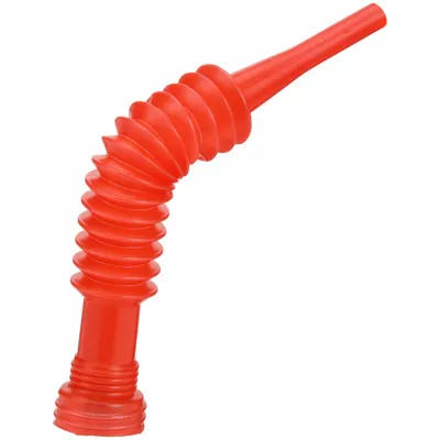 FUNNEL KING Flexible Pouring Spout: Polyethylene, 3.5 fl oz Fluid Capacity, 1 1/2 in Overall Dia - Spout Funnels