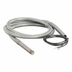 This CARRIER crankcase heater operates on 115V AC and delivers 180 W of heating power at 120V AC. It includes a 73-inch lead length for flexible installation. Designed for compressor crankcase heating in refrigeration and HVAC systems, it helps maintain proper oil temperature and prevents refrigerant migration during off-cycles.