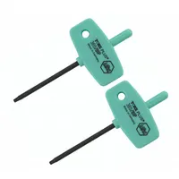 WIHA Torx and Torx Plus Keys: 2 Tips, Torx Plus, IP9 Tip Size, Black Oxide (MPN 36529)