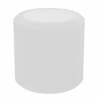 BUNTING BEARINGS Sleeve Bearing: Nylon, 5/8 in Bore, 7/8 in OD, 7/8 in Overall Lg, Off-White, 15 PK (MPN NN101414)