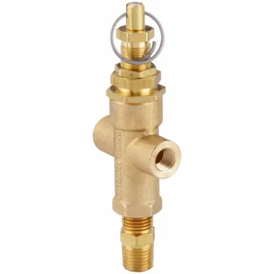 CONTROL DEVICES Unloader Pilot Valve: 1/4 in Inlet Size, 1/8 in Outlet Size - Piloted Unloader Valves for Air Compressors