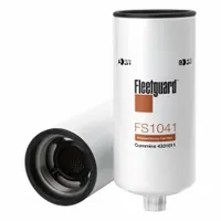 FLEETGUARD Automotive Fuel/Water Separator: Spin-On, 14 5/8 in Overall Lg, 4 5/8 in Outside Dia (MPN FS1041)
