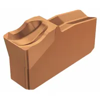 Indexable insert for parting and grooving operations on CNC lathes. Used for cut-off and groove machining in metalworking applications