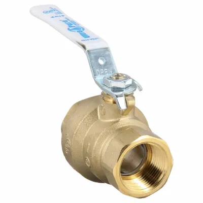 MILWAUKEE VALVE UPBA475B 1 1 in Brass Full Port Ball Valve - Brass Ball Valves