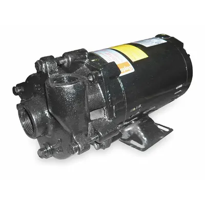 Dayton Centrifugal Pump: 1/2 hp, 230/460V AC, 44 ft Max Head, 1 1/4 in - 1/4 to 3/4 HP Straight Centrifugal Pumps