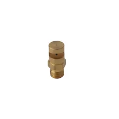 Flat jet nozzle type C3E 1/4"M index 08 angle 25° stainless steel