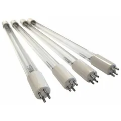 UVC bulb designed for negative air machines, compatible with manufacturer model OA1600PAC. Used for air sanitation and disinfection in HVAC and industrial applications to reduce airborne pathogens.