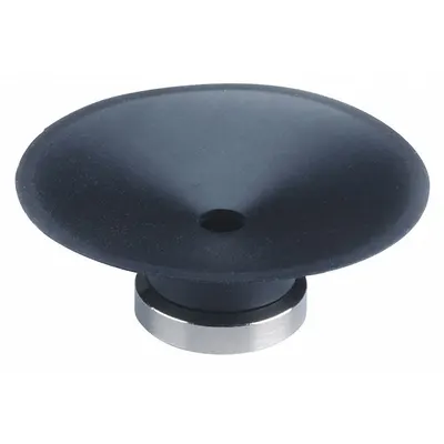 SMC Vacuum Pad: Flat, w/o Adapter, 32 mm Pad Dia, Food Grade Silicone Rubber - Flat Type Food-Safe Vacuum Pads