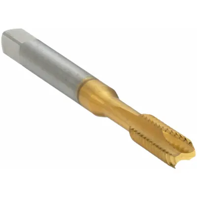 CHICAGO-LATROBE Spiral Point Tap: 1/4"-20 UNC, H3 / 2B, 2 Flute, Bottoming Chamfer (MPN 357054) - General Purpose Spiral-Point Taps