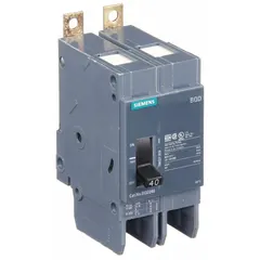Bolt-on miniature circuit breaker rated 40 A at 480V AC, 2-pole, Std type. Provides overcurrent protection in branch circuits for electrical distribution systems.