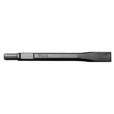 MILWAUKEE Chisel for Spline Tool: 1 in Head Wd, 18 in Overall Lg - Chisel Bits for Spline Demolition & Rotary Hammer Tools