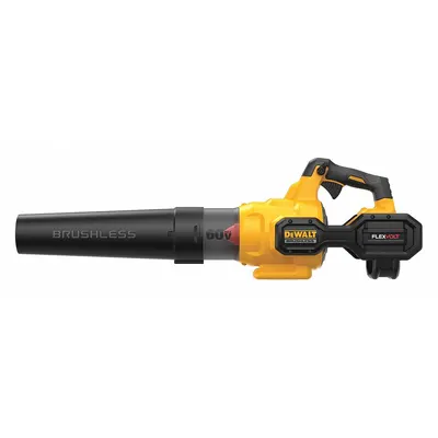 DEWALT Battery-Powered Handheld Leaf Blower Kit: FLEXVOLT, 600 cfm Max. Air Flow - Battery-Powered Handheld Blowers