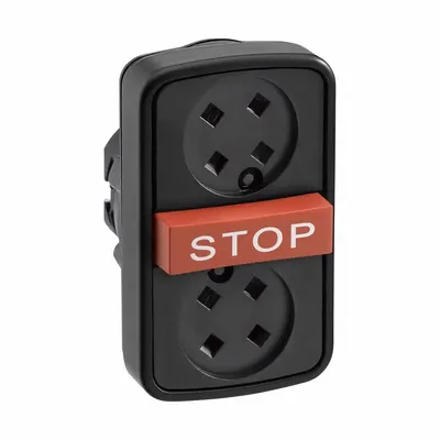 SCHNEIDER ELECTRIC Multihead Operator: Non-Illuminated, 3 Button - Multihead Push-Button Operators