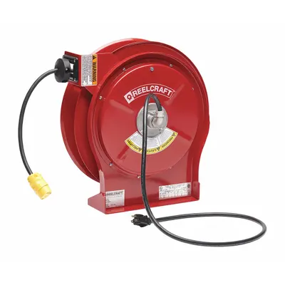 REELCRAFT L 5550 123 3 Self-Retracting Cord Reel - Self-Retracting Cord Reels