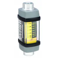 HEDLAND Mechanical Flowmeter: Petroleum Fluid Meter, Scale, Variable Area, Inline, Universal, NPTF (MPN H201A-010)