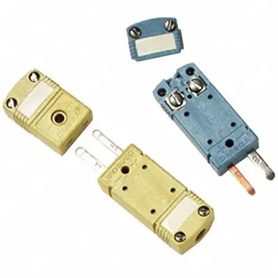 OMEGA Temperature Probe Connectors & Adapters: Plug, For Type K Thermocouple Type - Thermocouple Plugs