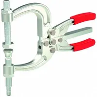 DE-STA-CO Toggle Clamp: Two-Way Trigger, 2 Spindles, Steel, 7 lbf Holding Capacity - Min (MPN 463)