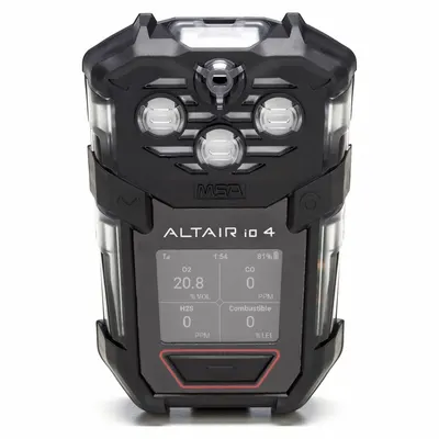 MSA ALTAIR io 4 Gas Detection Wearable, Lithium Ion, CO/H2S/O2, Black - Multi-Gas Detectors