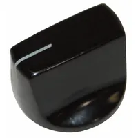 Replacement control knob for countertop cookers, warmers, and rethermalizers. Used to adjust heating settings in commercial foodservice equipment