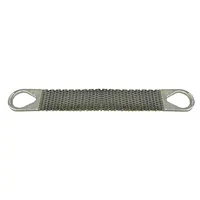 LIFT-ALL Wire Mesh Sling: Type 2, 10 ga Wire Gauge, Steel, 18 ft Sling Lg, 8 in Sling Wd, Triangle (MPN 8T210X18)