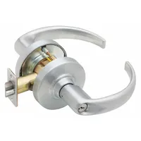 This electric lever lockset is designed for storeroom applications where remote access control is required. It features a satin chromium-plated cast zinc finish and is ADA compliant. The ND Sparta style provides a clean, contemporary appearance suitable for commercial door installations