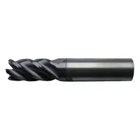 CLEVELAND Square End Mill: Carbide, TiAlN Coated, 5 Flute, 3/16" Mill Dia, 7/16" LOC, 2" OAL (MPN C80527)