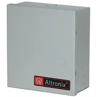 Power controller for 12/24V AC/DC systems, housed in a steel enclosure. Used in access control and power management applications where reliable power switching and monitoring are required