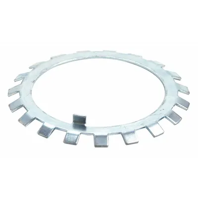 FSQ Bearing Lock Washer: W26, Inch, Steel, AN26, 6.188 in Face Dia - Bearing Lock Washers