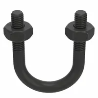 Standard U-Bolt: 3/8"-16 Thread Size, For Pipe Size 3/4 in, 2 1/4 in Inside Ht, Steel, 10 PK (MPN U17242.037.0075)