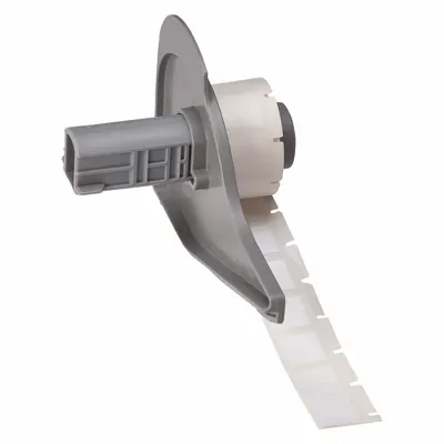 BRADY Pre-Cut Label Stock Roll: Tamper Indicating, 1/2 in x 1 in, 1 in x 1/2 in - Brady Destructible Tamper-Indicating Precut Label Rolls