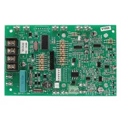 This green printed circuit board is made of plastic and serves as a PCBA ancillary component for industrial telephones. It is compatible with Series 277 and is used as a replacement or support board within compatible telephone systems.