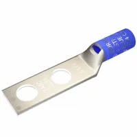 Compression Lug: For 6 AWG, Stranded Wire, 1/2 in Stud Size, Std, Copper Barrel (MPN YA6C2LN)