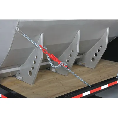 SNOWEX Chain Kit: Chain Kit, Steel, Silver, Hopper Spreaders, 11790 - Blade Edges & Kits