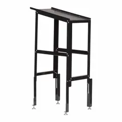 Outfeed table for supporting workpieces as they exit table saws, planers, or jointers. Helps prevent material from falling or binding during long rips or heavy cuts, improving safety and accuracy in woodworking operations.