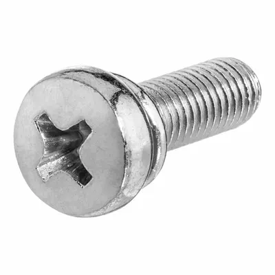 USA INDUSTRIALS Machine Screw: Split Lock, M5x0.80 Thread Size, 16 mm Lg, Steel, Zinc-Plated - Machine Screws with Split Lock Washers