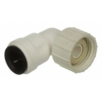 WATTS Polysulfone Push-to-Connect Tube Fitting, 1/2 in OD x 3/4 in FGHT - Polysulfone Push-to-Connect Tube Fittings