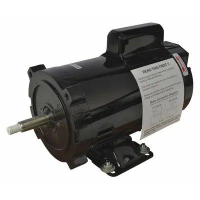 Dayton Motor: 3/4 hp, 115/230V AC - Motors for Straight Centrifugal Pumps