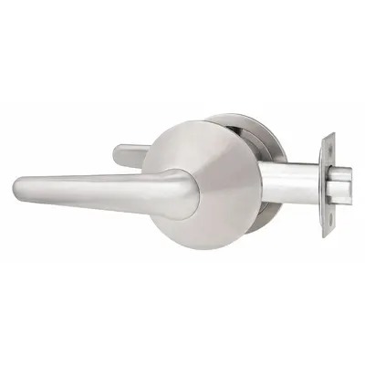 BEST Door Lockset: Passage Lever Locksets, Stainless Steel, ADA Compliant