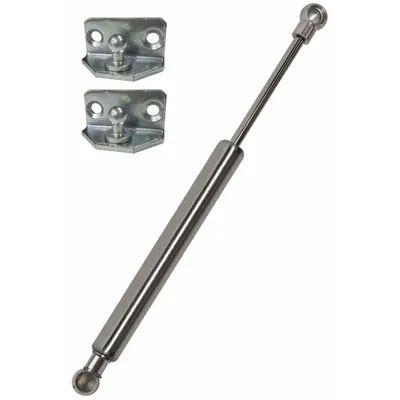 BANSBACH EASYLIFT Gas Spring: M8 Thread Size, 435 mm Ext Lg, 40 lbf Force - Gas Springs