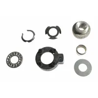 This clutch spring keeper kit is designed for use with Dayton-brand material handling equipment. It secures clutch springs in compatible models 4XKT5, 4XKT6, 4XKT7, 4XKT8, 4XKT9, and 4XKU1. Typical applications include industrial machinery requiring reliable clutch operation