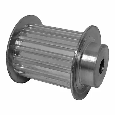 Dayton Timing Pulley: Trapezoidal, Plain, For T5 Timing Belt Section, For 25 mm Belt Wd - T5 Section Timing Belt Pulleys