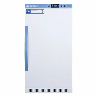 ACCUCOLD Controlled Room Temperature Cabinet: 115V AC, 68°F to 77°F, 19 3/4 in Overall Wd - Controlled Room Temperature Cabinets