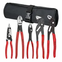 Plier Set: 5 Pliers, Std Cushion Grip, Manual, Tool Roll, 2 - 5 Pliers Range (MPN 9K 00 80 150 US)