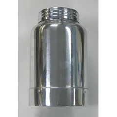 Siphon feed spray gun cup with 2 qt capacity. Compatible with Binks 80-295-CE spray gun model. Used for industrial finishing applications requiring consistent material delivery.