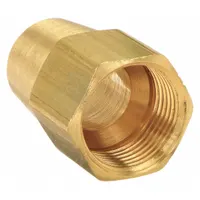Brass compression fitting for 3/8 in OD tubing, sold in a 10-pack. Used to create leak-resistant connections in fluid systems for pneumatic, hydraulic, and instrumentation applications