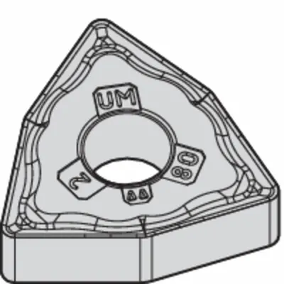WIDIA Turning Insert: WNMG332UM - Trigon (W) Indexable Turning Inserts