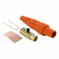 Single Pole Inline: Female, Orange, 600V AC/600V DC, 400 A, Single Set Screw Termination, 16 Series (MPN 16D32-UO)